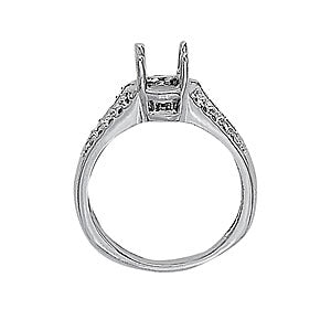 Oval Gemstone Fashion Ring · 0.04 ct tw