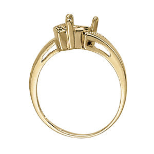 Trillion Gemstone Fashion Ring · 0.03 ct tw
