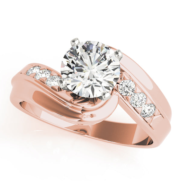 Bypass Diamond Engagement Ring · 0.09 ct tw