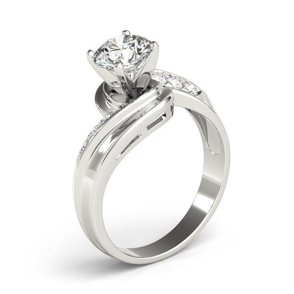 Bypass Diamond Engagement Ring · 0.09 ct tw