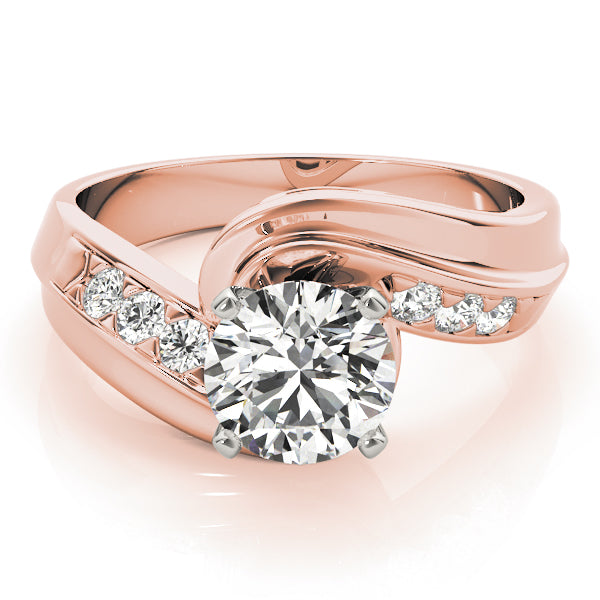 Bypass Diamond Engagement Ring · 0.09 ct tw