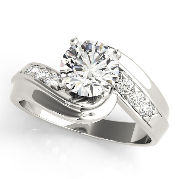 Bypass Diamond Engagement Ring · 0.09 ct tw