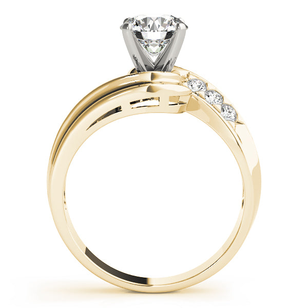 Bypass Diamond Engagement Ring · 0.09 ct tw