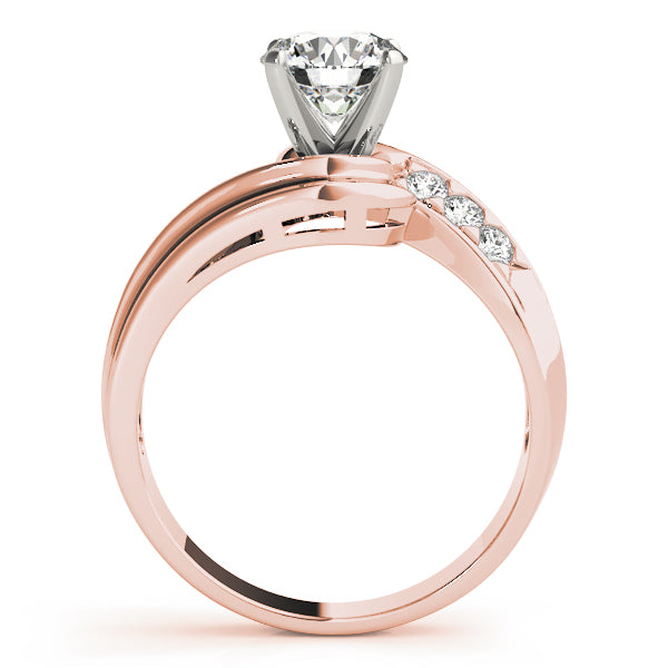 Bypass Diamond Engagement Ring · 0.09 ct tw