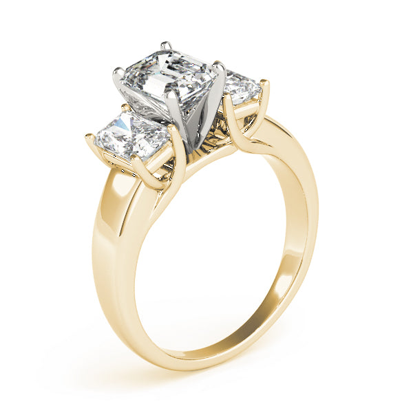 Oval Three-Stone Diamond Engagement Ring · 1.20 ct tw