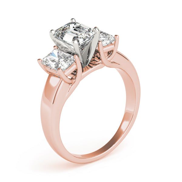 Oval Three-Stone Diamond Engagement Ring · 1.20 ct tw