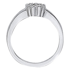 Diamond Cluster Fashion Ring · 0.25 ct tw