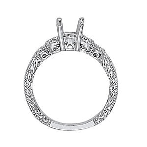 Oval Gemstone Fashion Ring · 0.12 ct tw