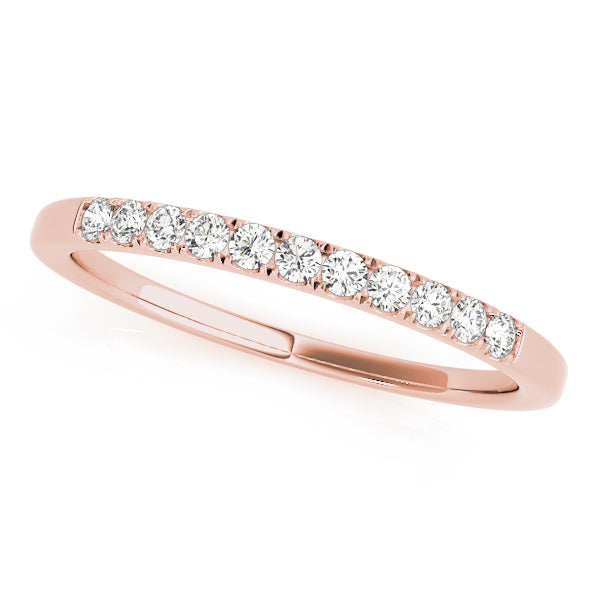 Prong Set Diamond Wedding Band · 0.10 ct tw