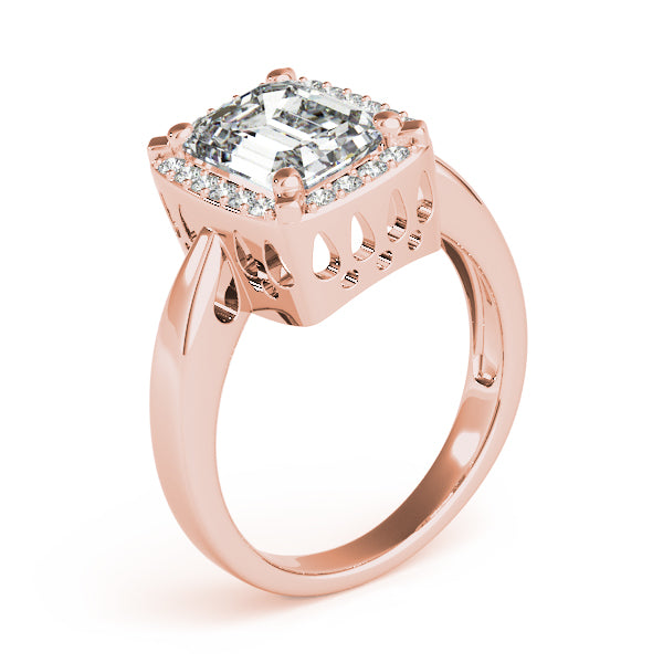 Emerald Gemstone Engagement Ring · 0.22 ct tw