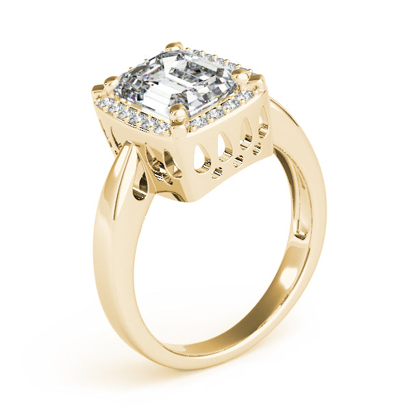 Cushion Emerald Gemstone Fashion Ring · 0.18 ct tw
