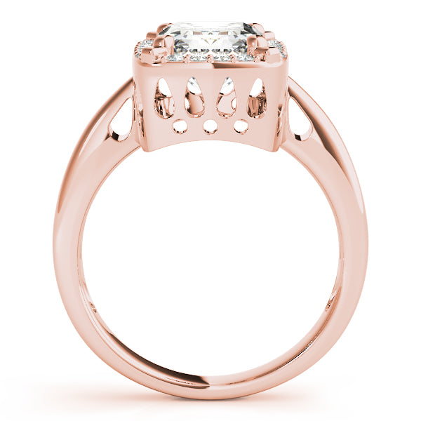 Emerald Gemstone Engagement Ring · 0.22 ct tw