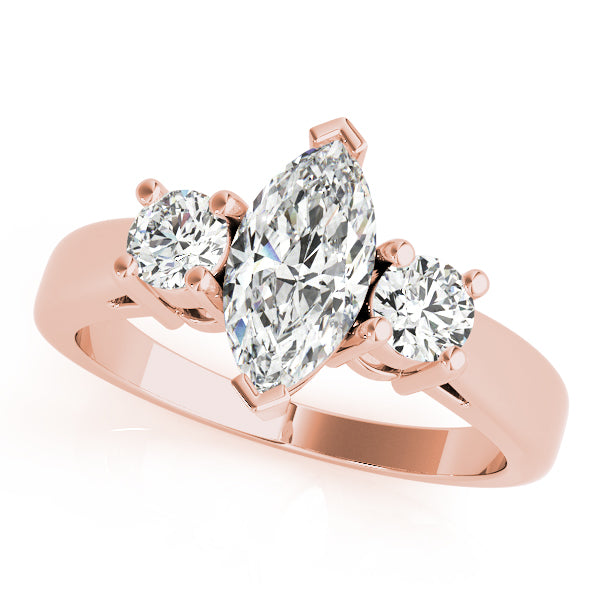 Marquise Gemstone Engagement Ring · 0.40 ct tw