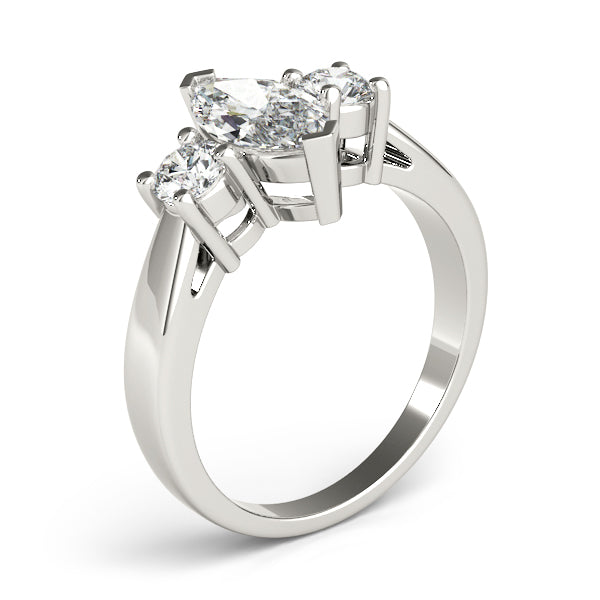 Marquise Gemstone Engagement Ring · 0.40 ct tw