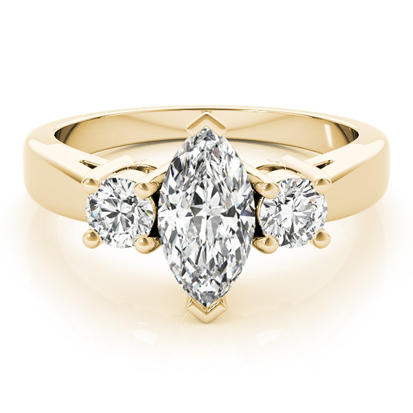Marquise Gemstone Engagement Ring · 0.40 ct tw