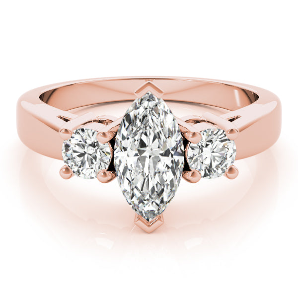 Marquise Gemstone Engagement Ring · 0.40 ct tw