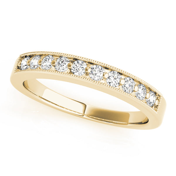 Channel Set Diamond Wedding Band · 0.10 ct tw