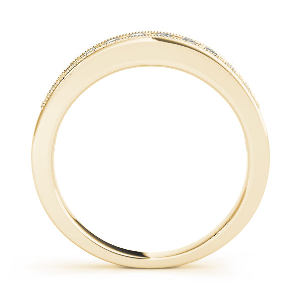 Channel Set Diamond Wedding Band · 0.10 ct tw