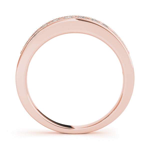 Channel Set Diamond Wedding Band · 0.10 ct tw