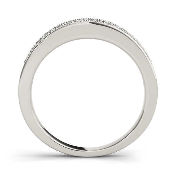 Channel Set Diamond Wedding Band · 0.10 ct tw