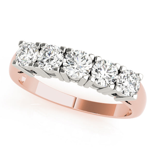 Prong Set Diamond Wedding Band · 0.96 ct tw