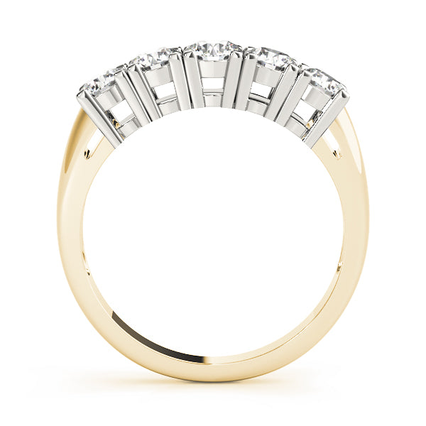 Prong Set Diamond Wedding Band · 0.96 ct tw