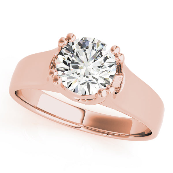 Round Diamond Solitaire Engagement Ring · 0.75 ct tw