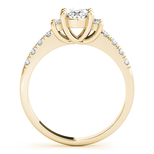 Oval Gemstone Fashion Ring · 0.30 ct tw
