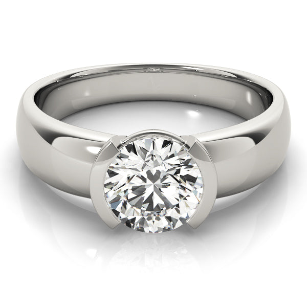 Round Diamond Solitaire Engagement Ring · 0.50 ct tw