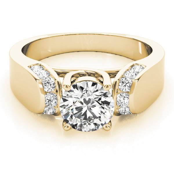 Round Trellis Diamond Engagement Ring · 2.46 ct tw