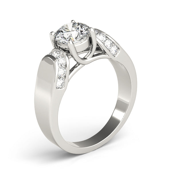 Round Trellis Diamond Engagement Ring · 2.46 ct tw