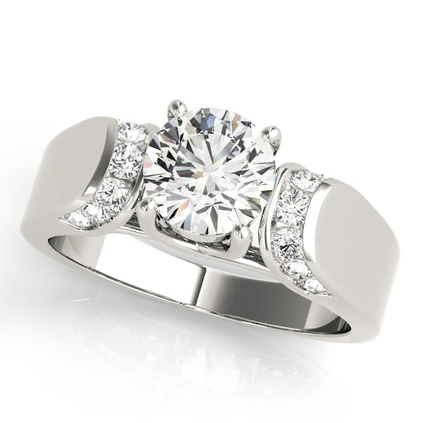 Round Trellis Diamond Engagement Ring · 2.02 ct tw
