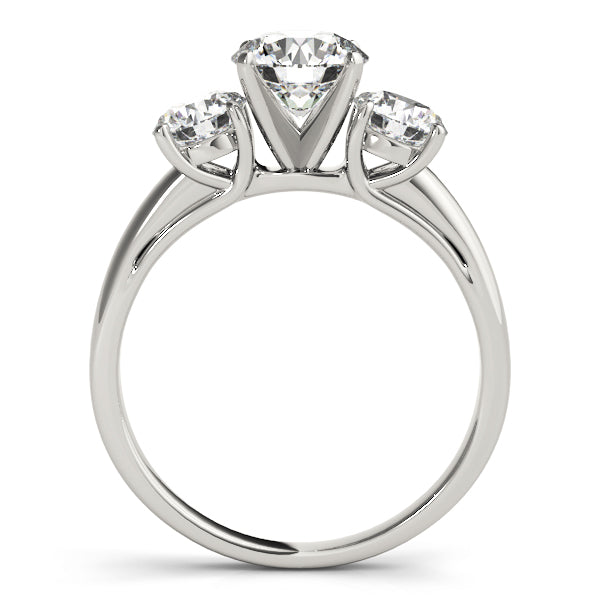 Round Three-Stone Diamond Engagement Ring · 1.00 ct tw