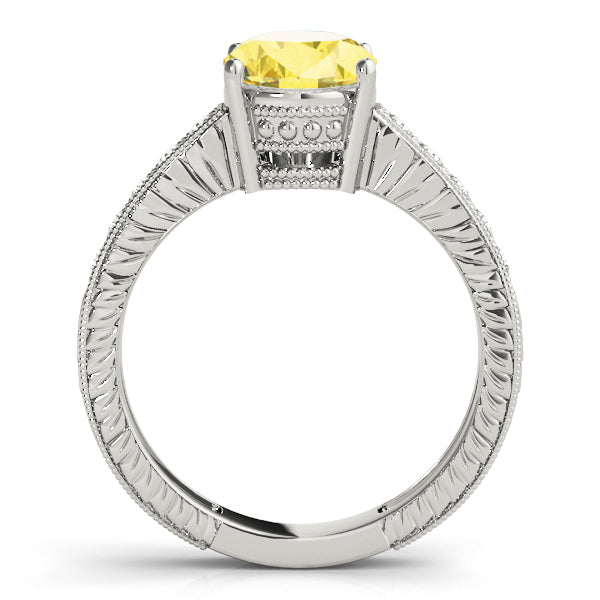 Oval Antique Diamond Engagement Ring · 0.15 ct tw