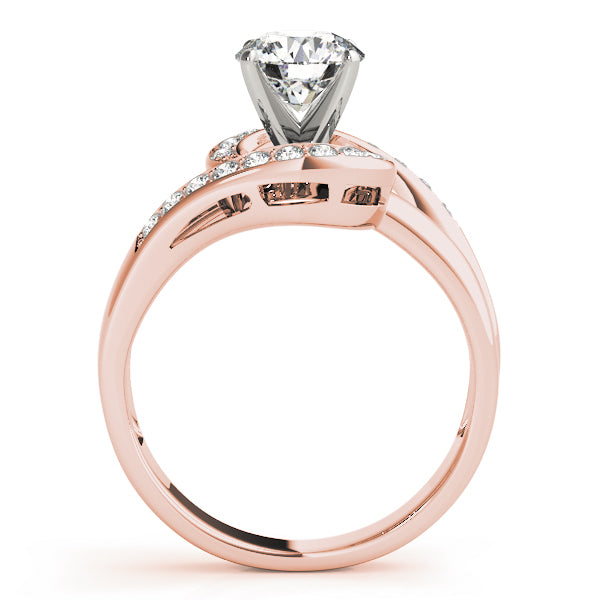 Bypass Diamond Engagement Ring · 0.15 ct tw