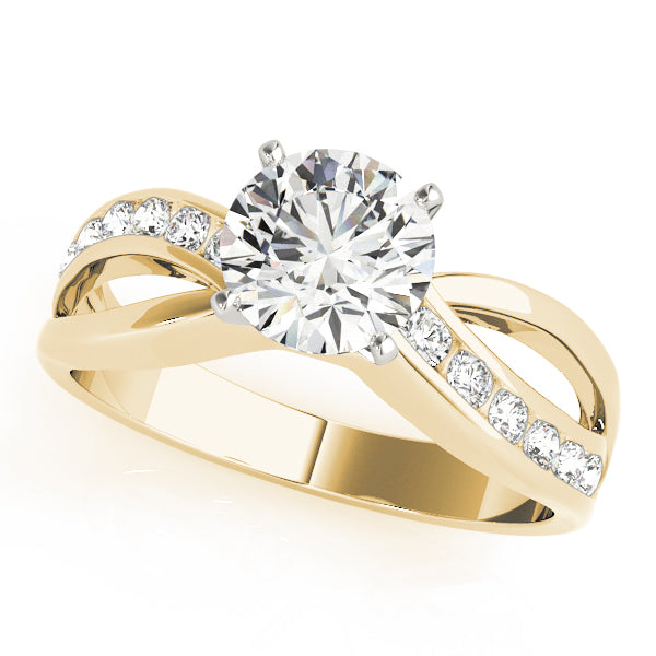 Bypass Diamond Engagement Ring · 0.24 ct tw