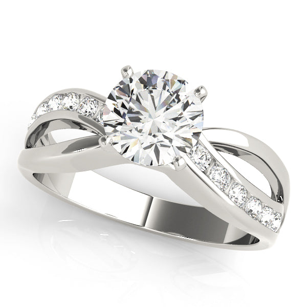 Bypass Diamond Engagement Ring · 0.24 ct tw