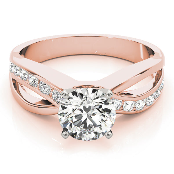 Bypass Diamond Engagement Ring · 0.24 ct tw