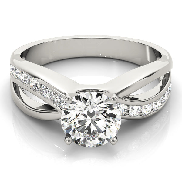 Bypass Diamond Engagement Ring · 0.24 ct tw