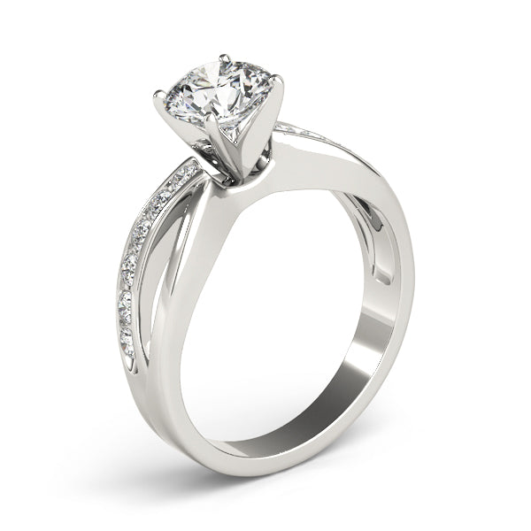 Bypass Diamond Engagement Ring · 0.24 ct tw