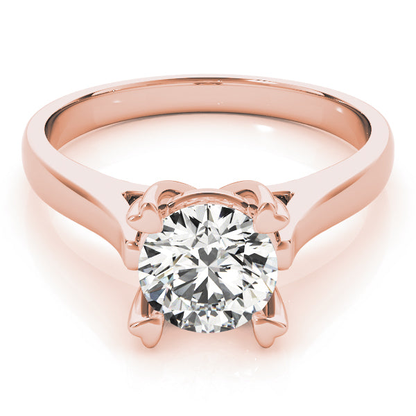 Round Diamond Solitaire Engagement Ring · 0.50 ct tw