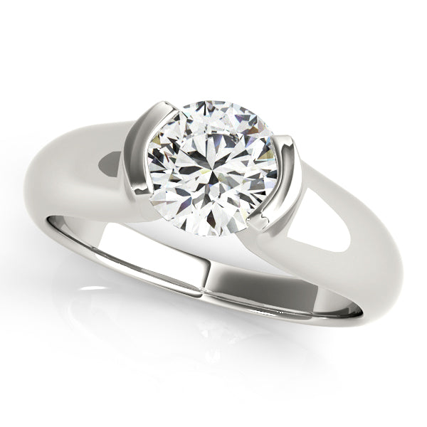 Round Diamond Solitaire Engagement Ring · 0.50 ct tw