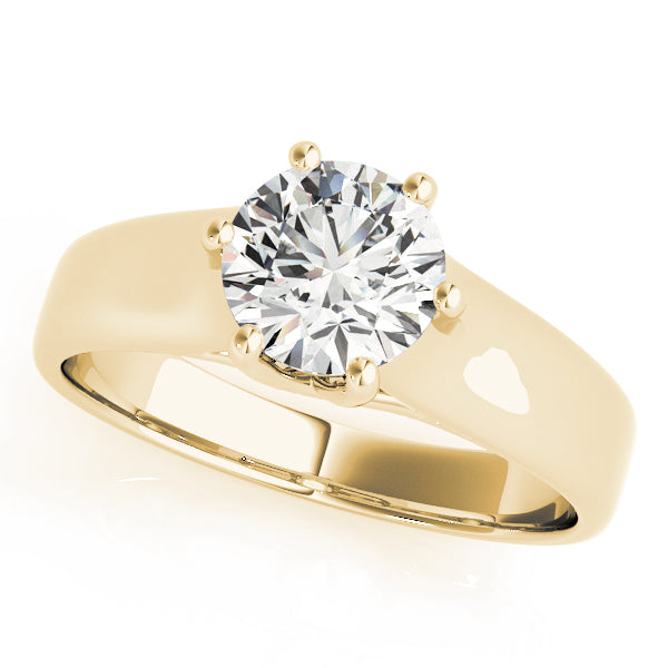 Round Trellis Diamond Engagement Ring · 4.00 ct tw