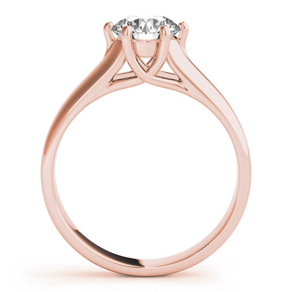 Round Trellis Diamond Engagement Ring · 0.50 ct tw