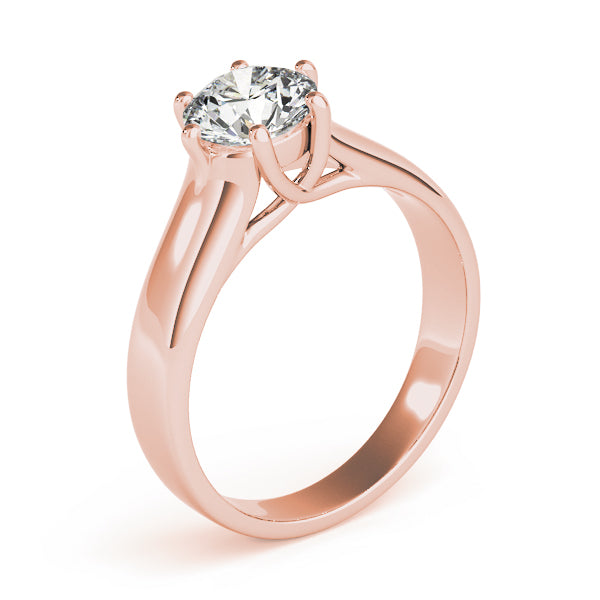 Round Trellis Diamond Engagement Ring · 1.00 ct tw