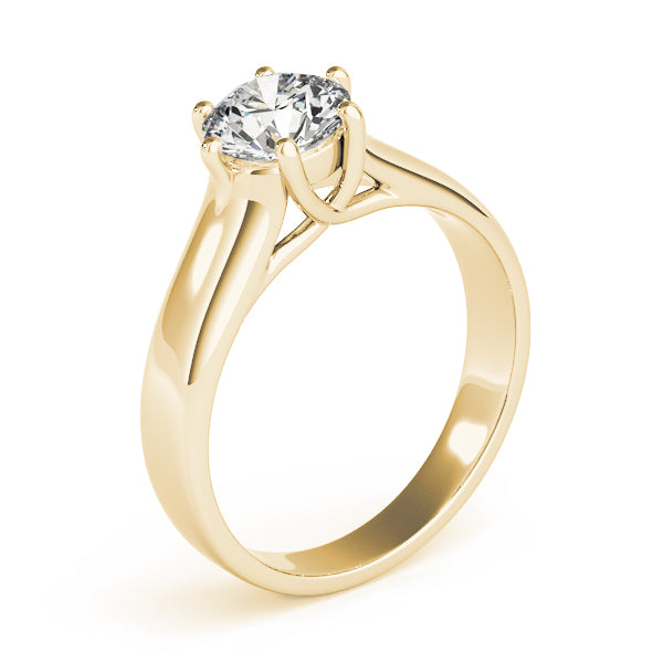 Round Trellis Diamond Engagement Ring · 4.00 ct tw