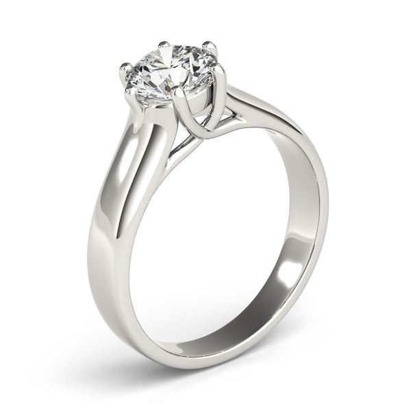 Round Trellis Diamond Engagement Ring · 3.00 ct tw