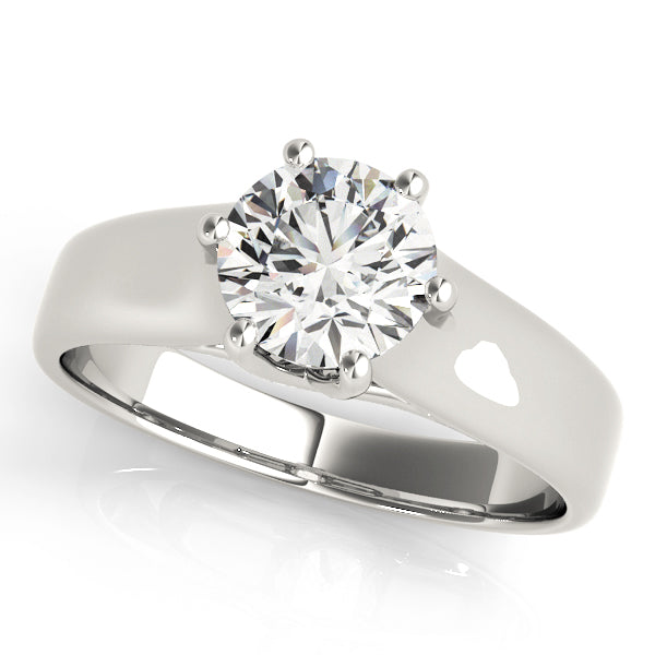 Round Trellis Diamond Engagement Ring · 3.50 ct tw