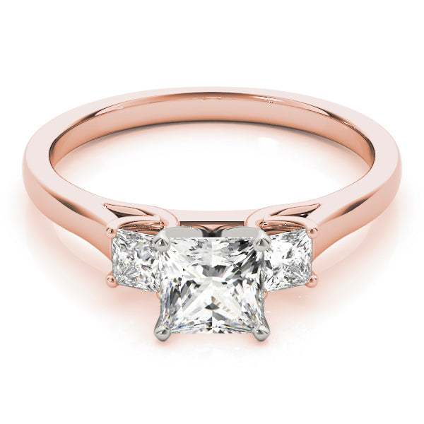 Princess Three-Stone Diamond Engagement Ring · 0.52 ct tw