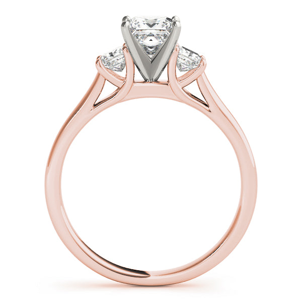 Princess Three-Stone Diamond Engagement Ring · 0.10 ct tw